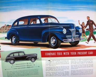 Ford Modelprogram 1941 "A big new car!" Carbrochure (7937)